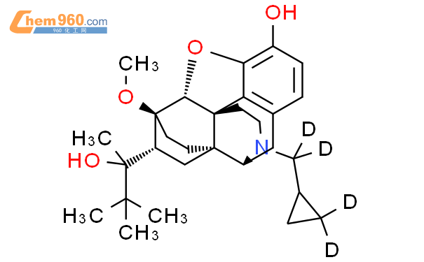 136781 89 0 6 14 Ethenomorphinan 7 Methanol 17 Cyclopropyl 2 2 D2