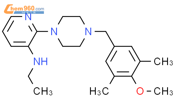 136816 67 6 N Ethyl 2 4 4 Methoxy 3 5 Dimethylbenzyl Piperazin 1 Yl