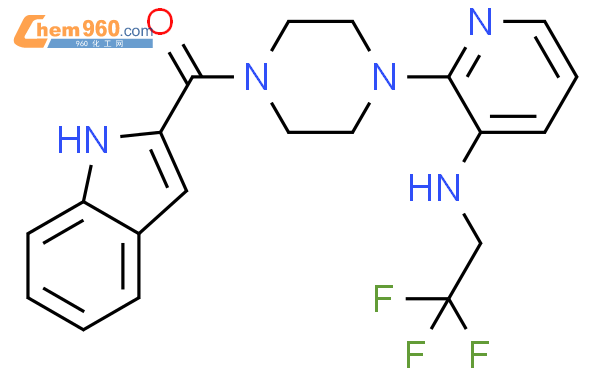 136816 92 7 1H Indol 2 Yl 4 3 2 2 2 Trifluoroethyl Amino Pyridin 2