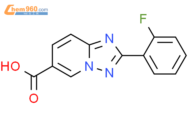 1368316 60 2 2 2 Fluorophenyl 1 2 4 Triazolo 1 5 A Pyridine 6