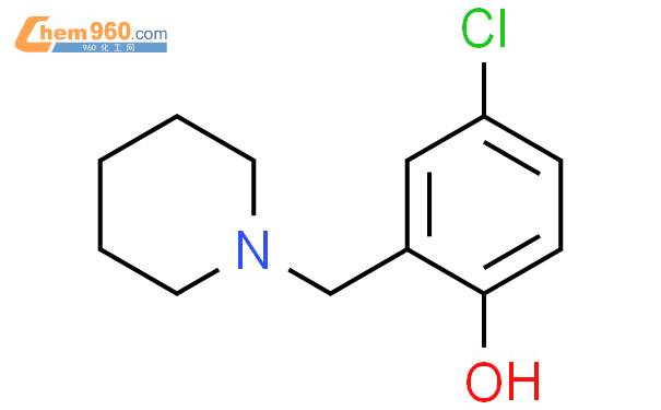 Chloro Piperidin Ylmethyl Phenol Chloro Piperidin