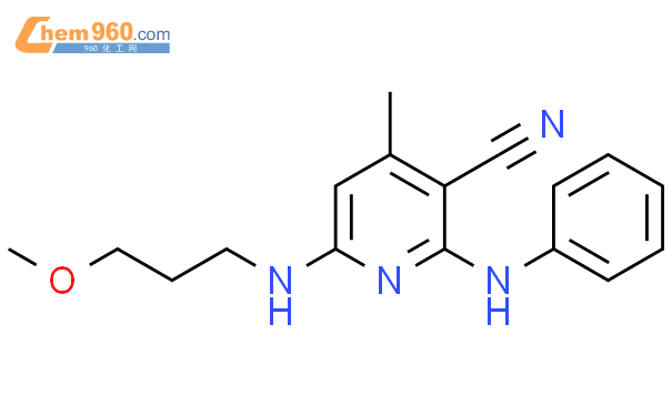 Pyridinecarbonitrile Methoxypropyl Amino Methyl