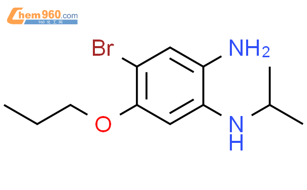 4 Bromo 1 N isopropyl 5 propoxybenzene 1 2 diamineCAS号1373232 76 8