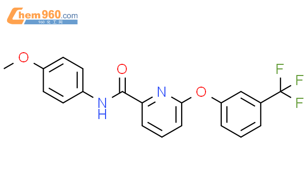 Pyridinecarboxamide N Methoxyphenyl Trifluoromethyl Phenoxy