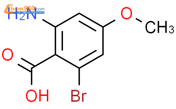 2 amino 6 bromo 4 methoxy benzoic acidCAS号1378873 30 3 960化工网