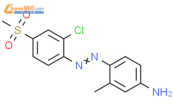 137996 04 4 Benzenamine 4 2 Chloro 4 Methylsulfonyl Phenyl Azo 3