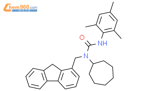 138046 58 9 Urea N Cycloheptyl N 9H Fluoren 1 Ylmethyl N 2 4 6