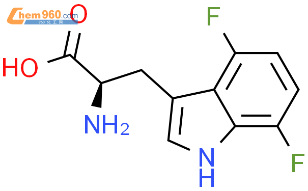 CAS No 138471 69 9 D Tryptophan 4 7 Difluoro Chem960