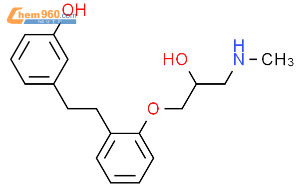 138656 69 6 Phenol 3 2 2 2 Hydroxy 3 Methylamino Propoxy Phenyl