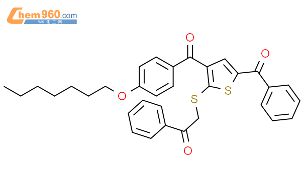 Ethanone Benzoyl Heptyloxy Benzoyl Thienyl