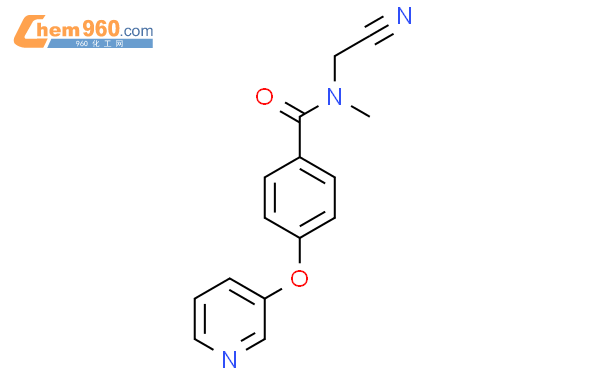 N Cyanomethyl N Methyl Pyridin Yloxy Benzamidecas