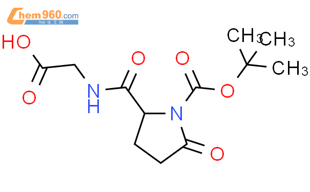 138813 35 1 Glycine N 1 1 1 Dimethylethoxy Carbonyl 5 Oxo L Prolyl