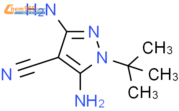 Diamino Tert Butylpyrazole Carbonitrilecas