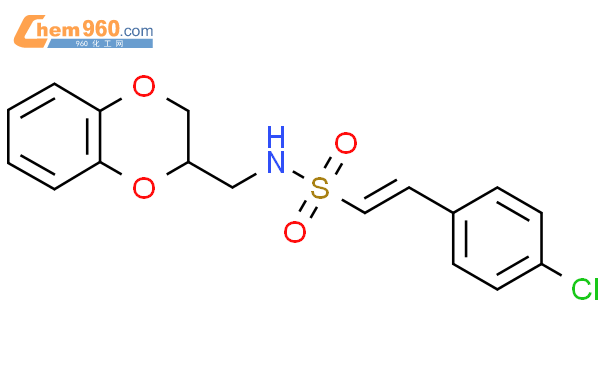 E Chlorophenyl N Dihydro Benzodioxin