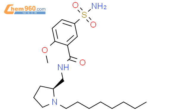 139095 53 7 Benzamide 5 Aminosulfonyl 2 Methoxy N 1 Octyl 2