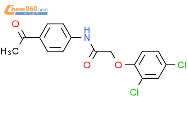 N 4 乙酰基苯基 2 2 4 二氯苯氧基 乙酰胺CAS号139194 57 3 960化工网