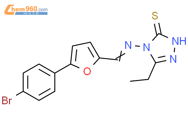 H Triazole Thione Bromophenyl Furanyl