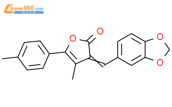 139330 40 8 2 3H Furanone 3 1 3 Benzodioxol 5 Ylmethylene 4 Methyl 5