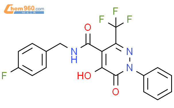 1394136 28 7 4 Pyridazinecarboxamide N 4 Fluorophenyl Methyl 1 6