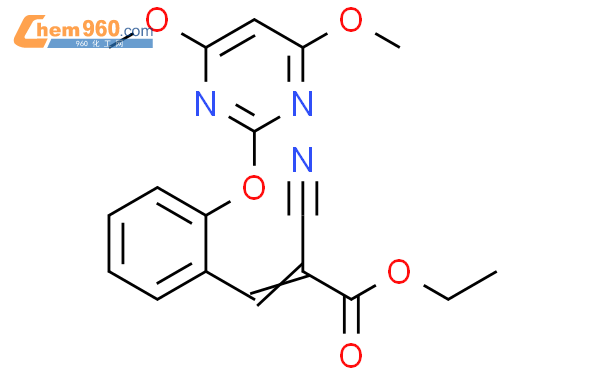 Propenoic Acid Cyano Dimethoxy Pyrimidinyl