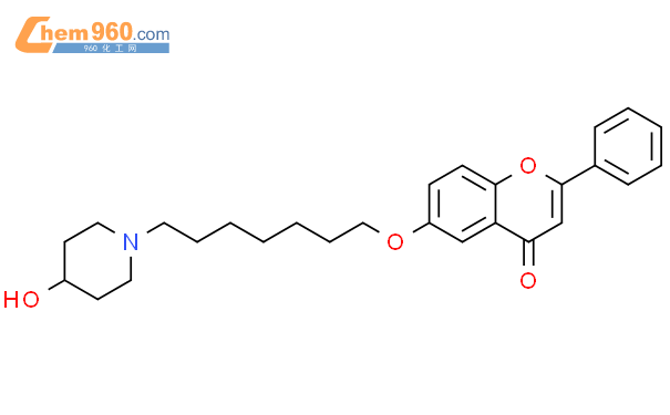 139652 21 4 4H 1 Benzopyran 4 One 6 7 4 Hydroxy 1 Piperidinyl Heptyl