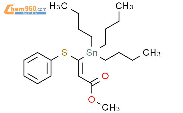 140171 96 6 2 Propenoic Acid 3 Phenylthio 3 Tributylstannyl