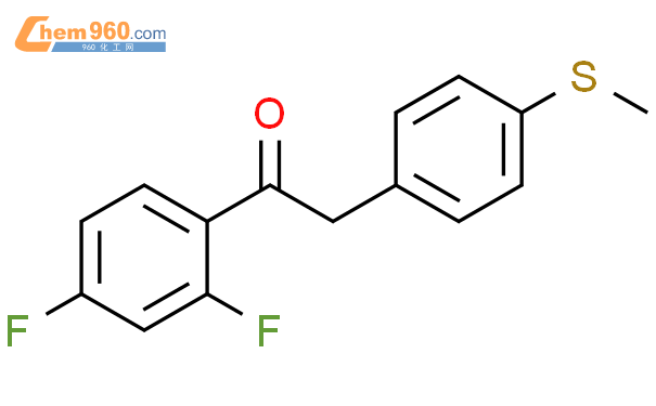 140423 23 0 Ethanone 1 2 4 Difluorophenyl 2 4 Methylthio Phenyl