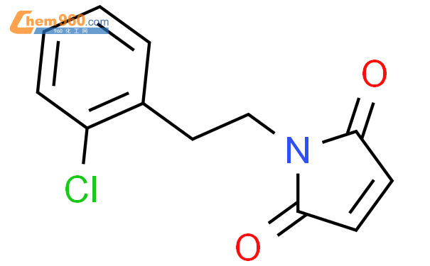 140481 04 5 1H Pyrrole 2 5 dione 1 2 2 chlorophenyl ethyl CAS号