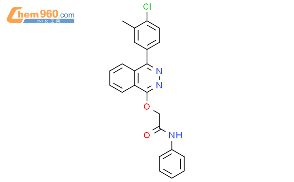 141123 28 6 Acetamide 2 4 4 Chloro 3 Methylphenyl 1 Phthalazinyl