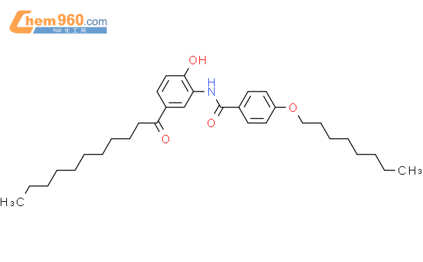 141124 95 0 Benzamide N 2 Hydroxy 5 1 Oxoundecyl Phenyl 4 Octyloxy