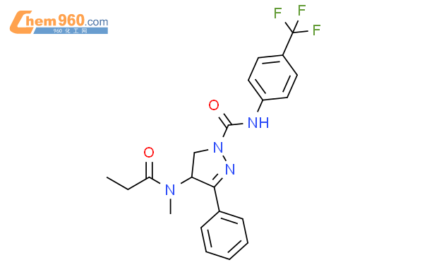 141129 51 3 1H Pyrazole 1 Carboxamide 4 5 Dihydro 4 Methyl 1 Oxopropyl