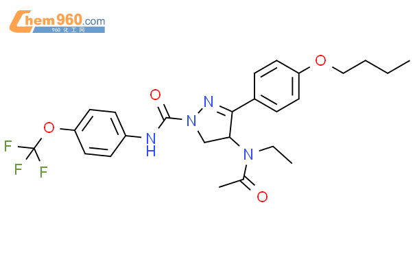 141133 34 8 1H Pyrazole 1 Carboxamide 4 Acetylethylamino 3 4