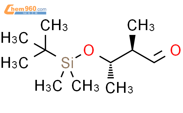 141195 64 4 BUTANAL 3 1 1 DIMETHYLETHYL DIMETHYLSILYL OXY 2 METHYL