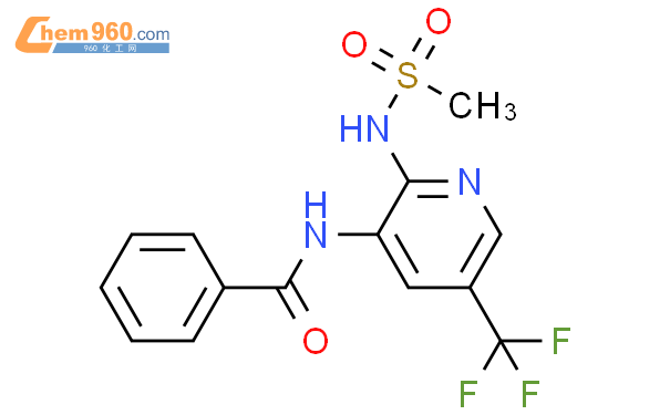 Benzamide N 2 Methylsulfonyl Amino 5 Trifluoromethyl 3 Pyridinyl