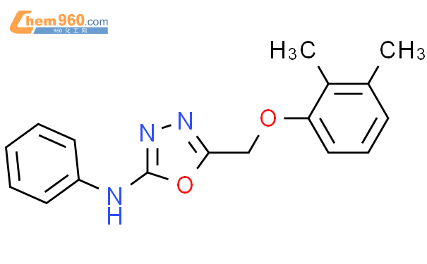 141333 87 1 1 3 4 Oxadiazol 2 Amine 5 2 3 Dimethylphenoxy Methyl N