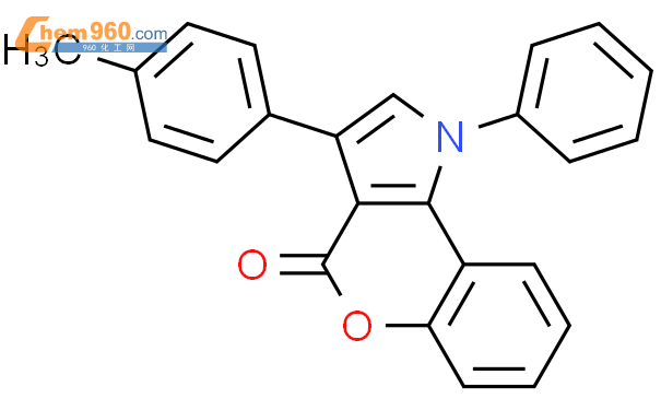 141367 39 7 1 Benzopyrano 4 3 B Pyrrol 4 1H One 3 4 Methylphenyl 1