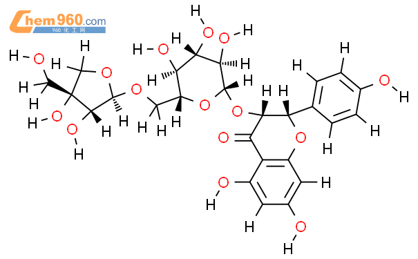 R R Dihydrokaempferol O Beta D Apiofuranosyl