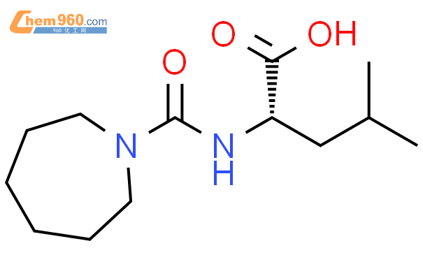 141595 76 8 L Leucine N hexahydro 1H azepin 1 yl carbonyl CAS号