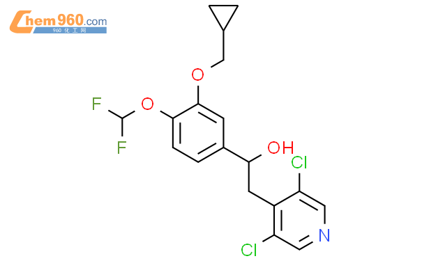 Cyclopropylmethoxy Difluoromethoxy Phenyl