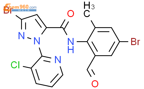 H Pyrazole Carboxamide Bromo N Bromo Formyl