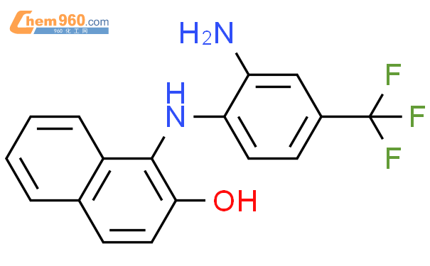 Naphthalenol Amino Trifluoromethyl Phenyl Amino