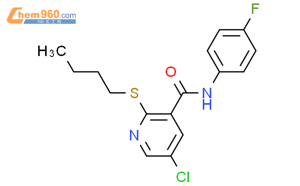 141866 45 7 3 Pyridinecarboxamide 2 Butylthio 5 Chloro N 4