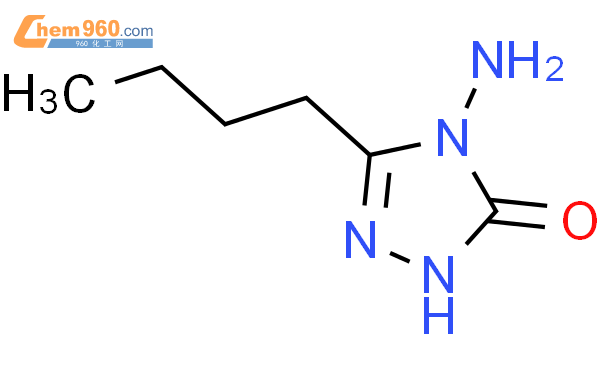 142118 40 9 3H 1 2 4 Triazol 3 one 4 amino 5 butyl 2 4 dihydro CAS号