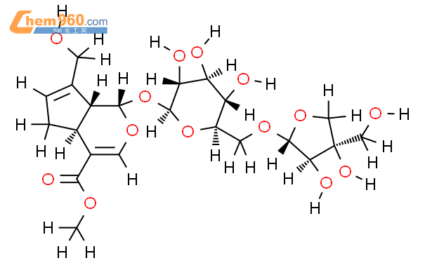 1421493 49 3 Genipin 1 O Beta D Apiofuranosyl 1 6 Beta D
