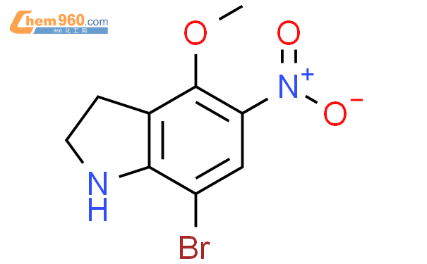 1427503 13 6 7 Bromo 4 methoxy 5 nitroindolineCAS号 1427503 13 6 7 Bromo