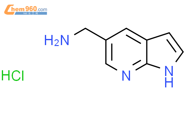 H Pyrrolo B Pyridin Yl Methanamine Hydrochloride