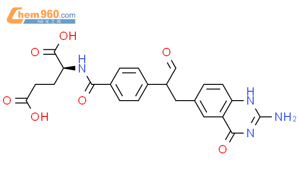 L Glutamic Acid N 4 2 2 Amino 1 4 Dihydro 4 Oxo 6 Quinazolinyl 1