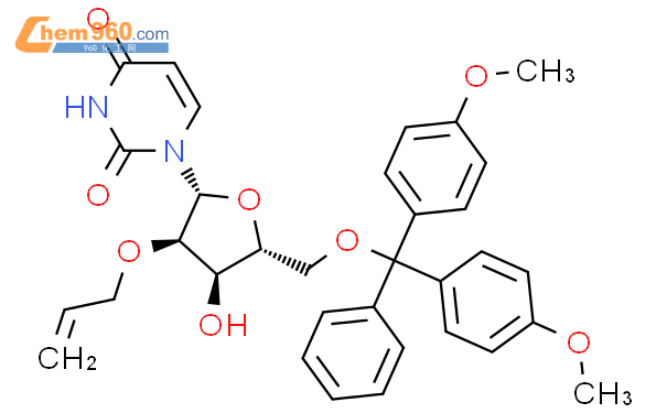 Uridine O Bis Methoxyphenyl Phenylmethyl O