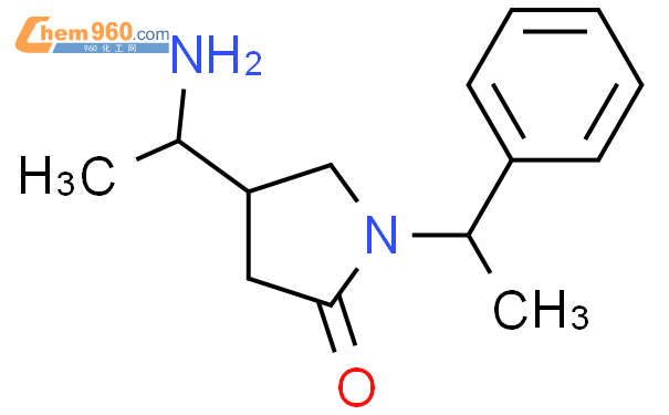 4 1 aminoethyl 1 1 phenylethyl pyrrolidin 2 oneCAS号143490 80 6