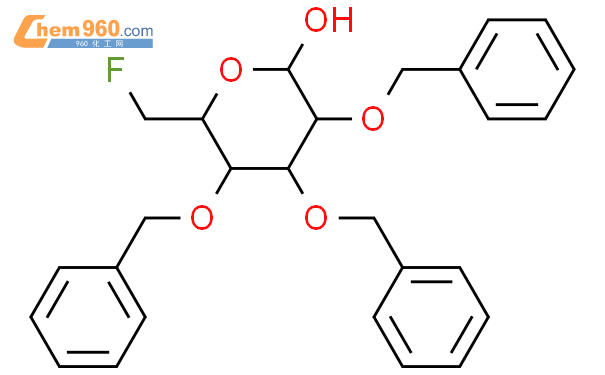 1435265 20 5 α D Galactopyranose 6 deoxy 6 fluoro 2 3 4 tris O